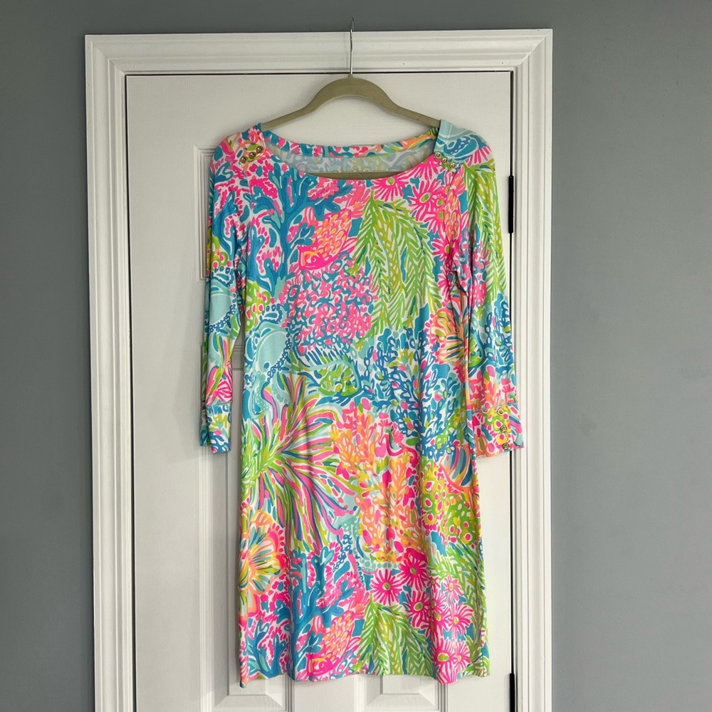 Lilly Pulitzer Lovers Coral Sophie Dress